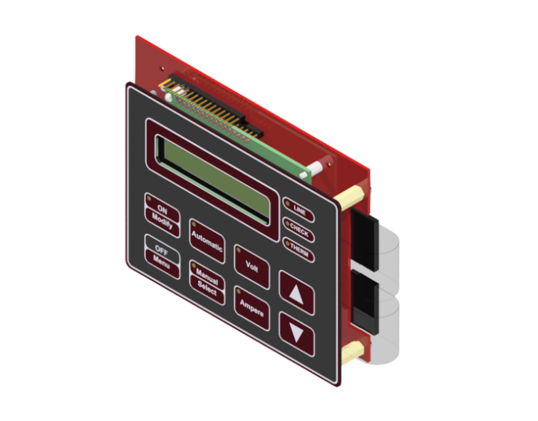 Rectifier Keyboard (1L display)
